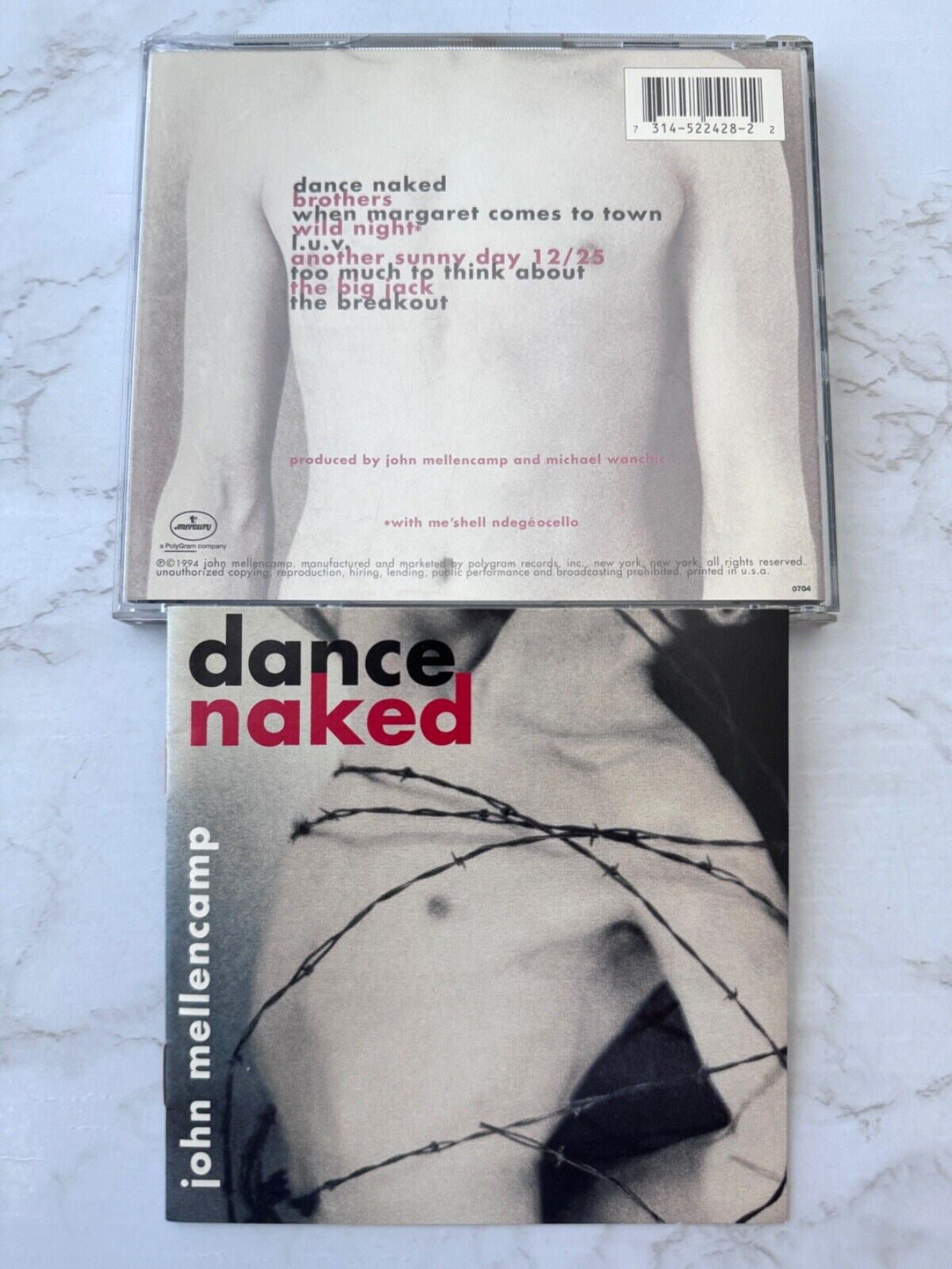 John Mellencamp – Dance Naked (1994) [ORIGINAL USA PRESS]