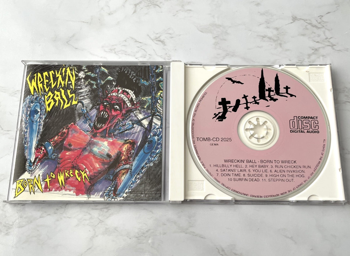 Wreckin' Ball – Born To Wreck (1994) [ORIGINAL USA PRESS]