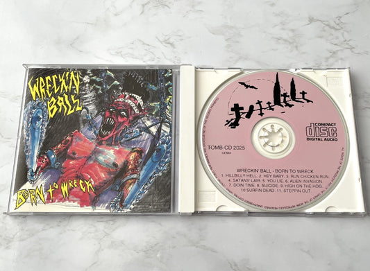 Wreckin' Ball – Born To Wreck (1994) [ORIGINAL USA PRESS]