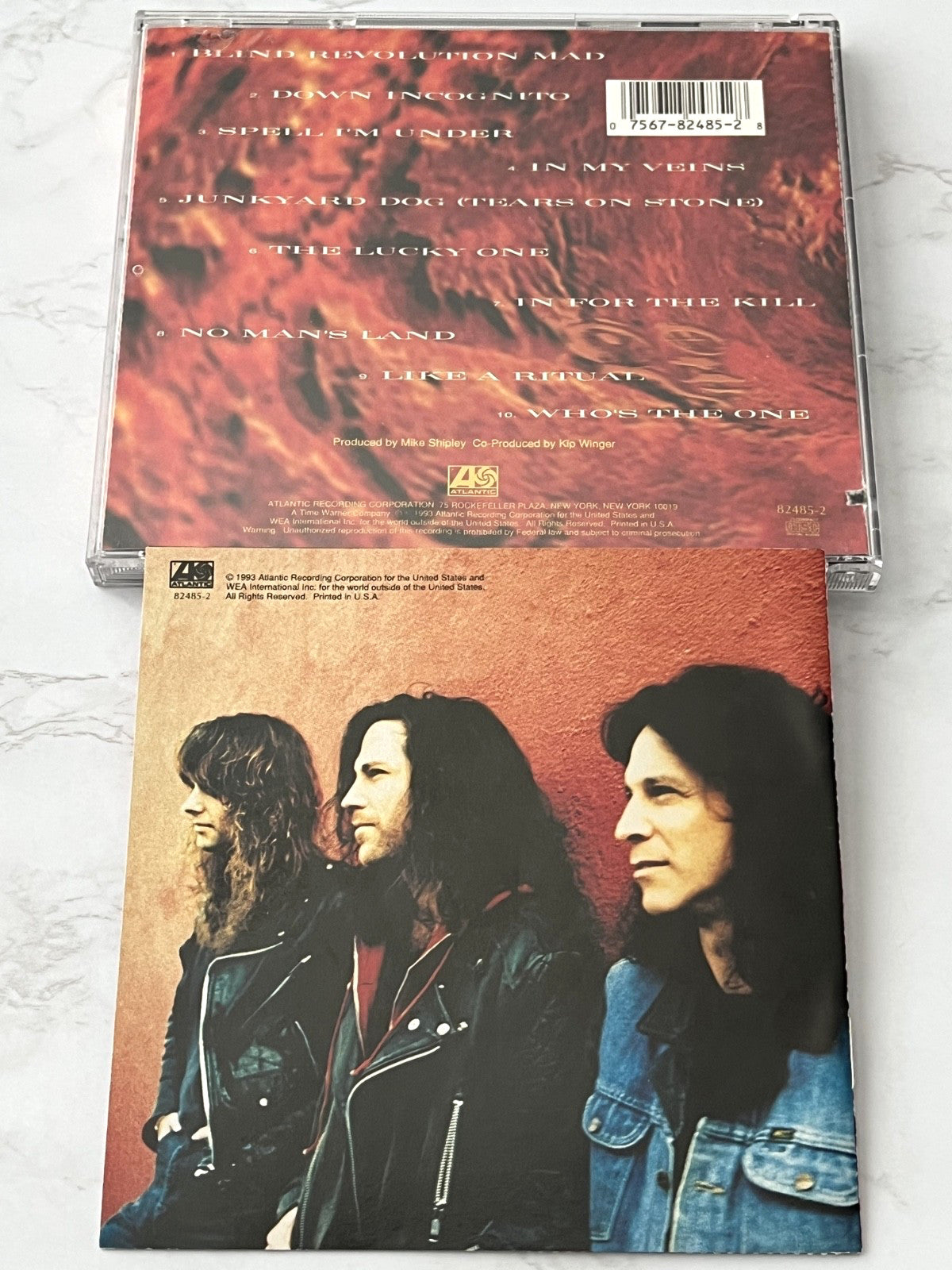 Winger – Pull (Promo) (1993) [ORIGINAL USA PRESS]