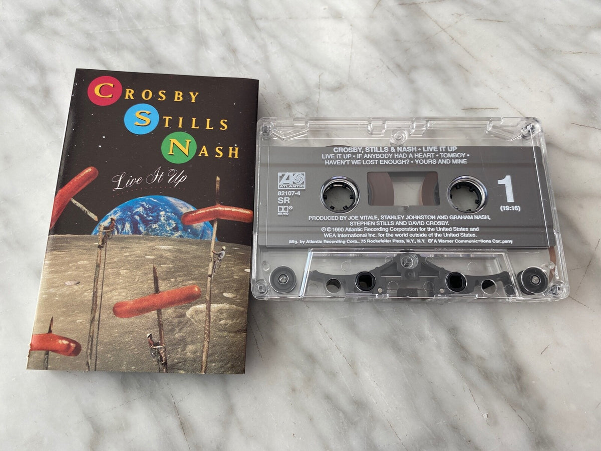 Crosby, Stills & Nash – Live It Up (1990)