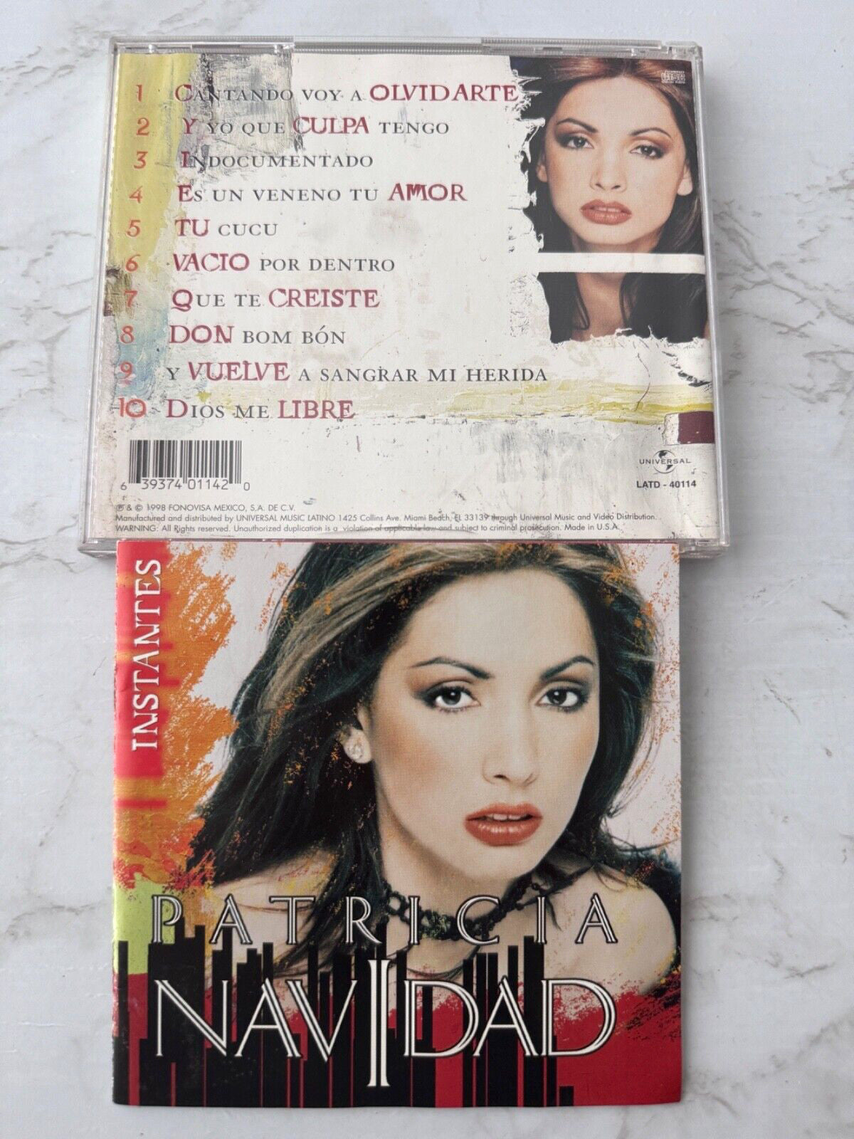Patricia Navidad – Instantes (1998) [ORIGINAL USA PRESS]