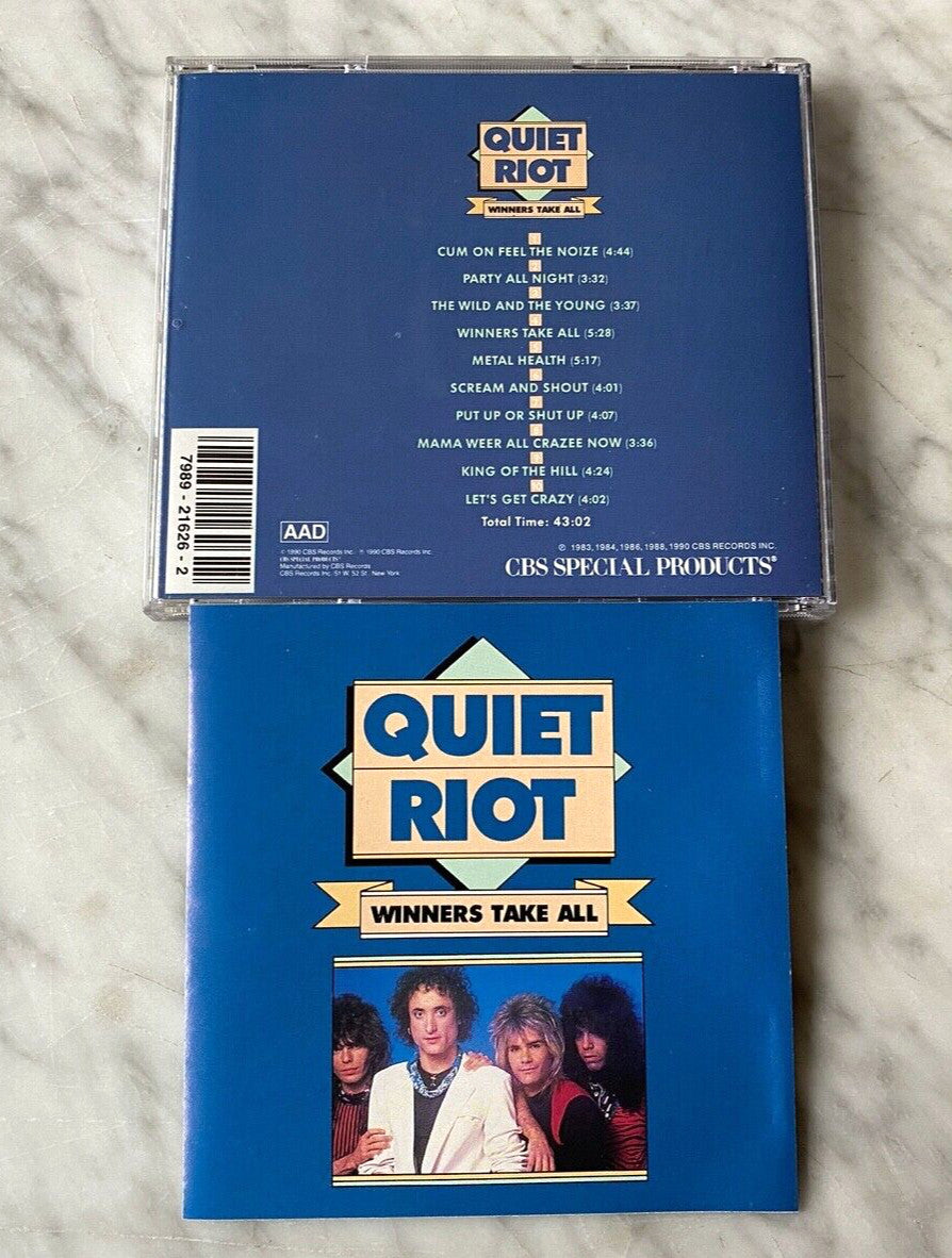 Quiet Riot – Winners Take All (1990) [ORIGINAL USA PRESS]