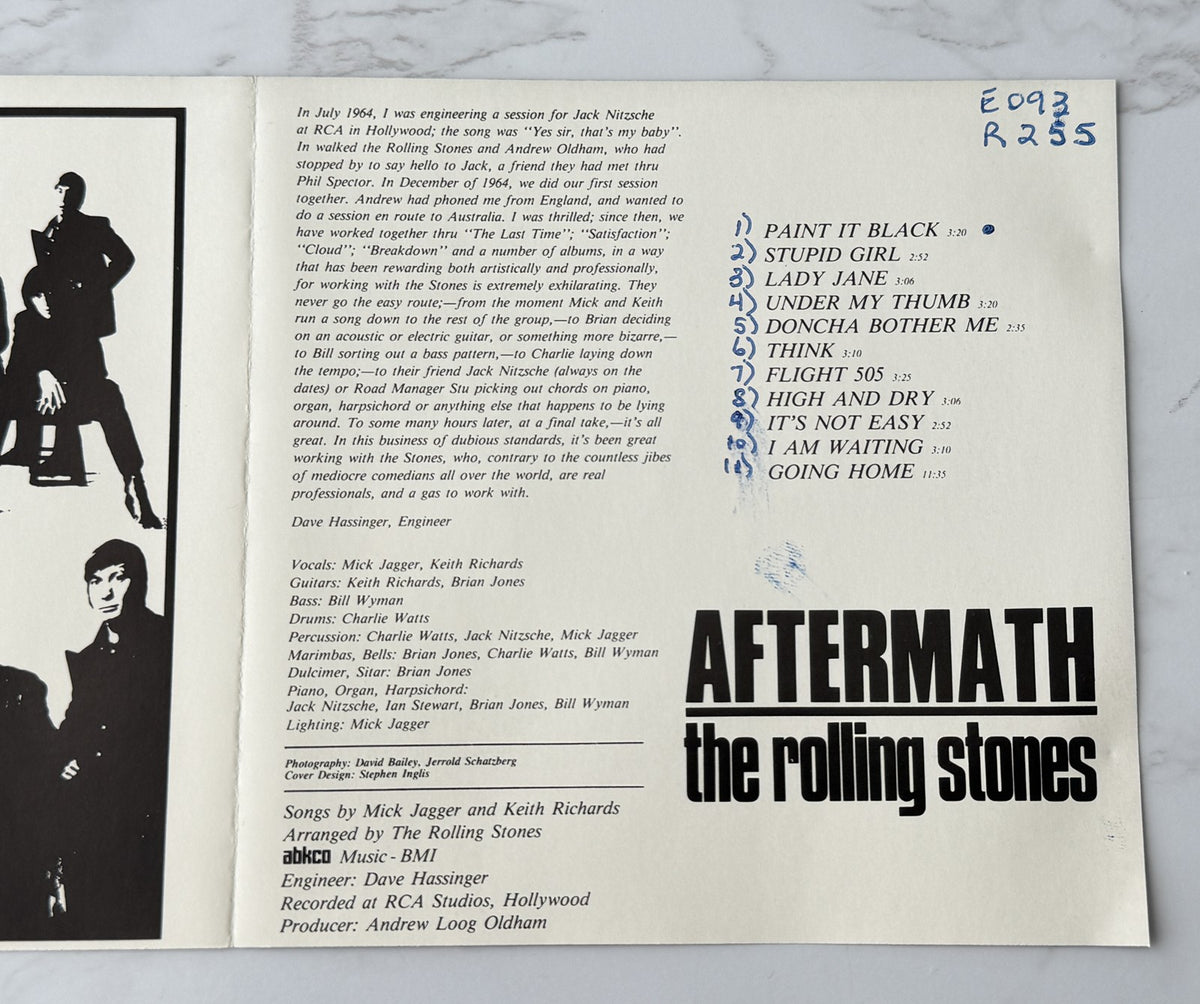 The Rolling Stones – Aftermath (1986) [W GERMANY TARGET ERA]