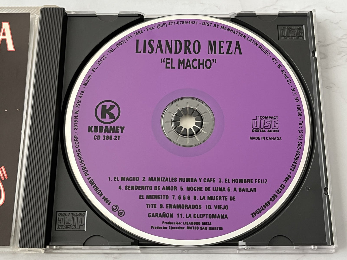 Lisandro Meza – El Macho (1994) [ORIGINAL USA PRESS]