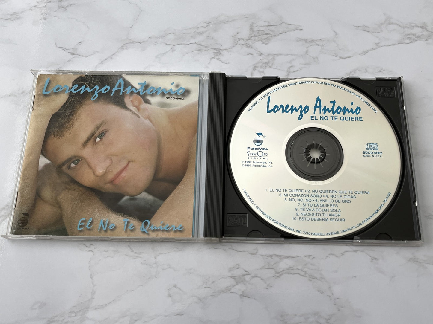 Lorenzo Antonio – El No Te Quiere (1997) [ORIGINAL USA PRESS]