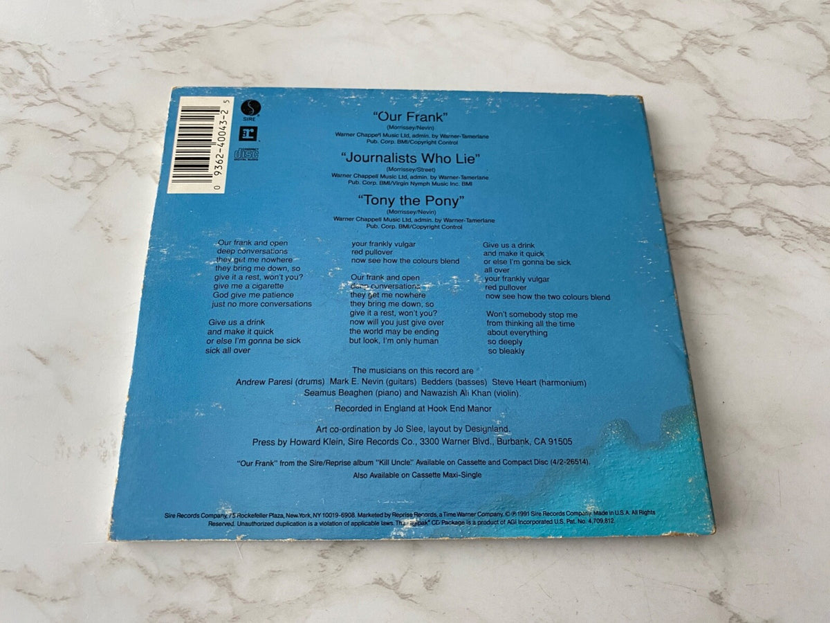 Morrissey – Our Frank (Maxi Single, Digipak) (1991)