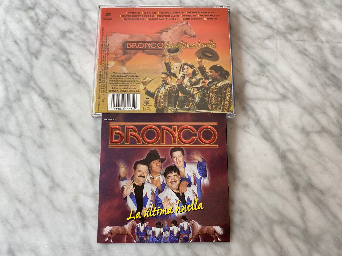 Bronco – La Ultima Huella (1997) [ORIGINAL USA PRESS]