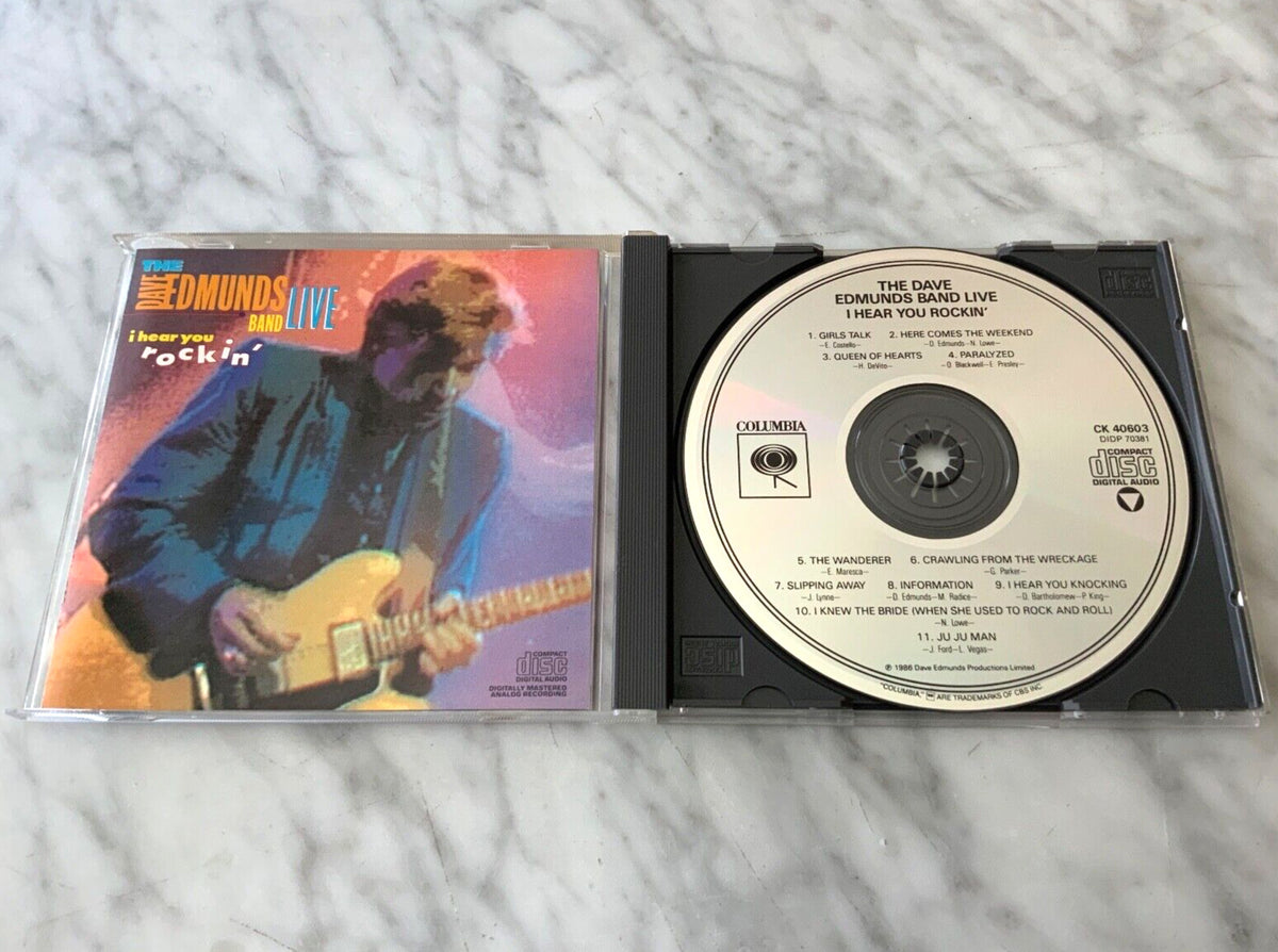 The Dave Edmunds Band – Live I Hear You Rockin' (1987) [DADC PRESS]