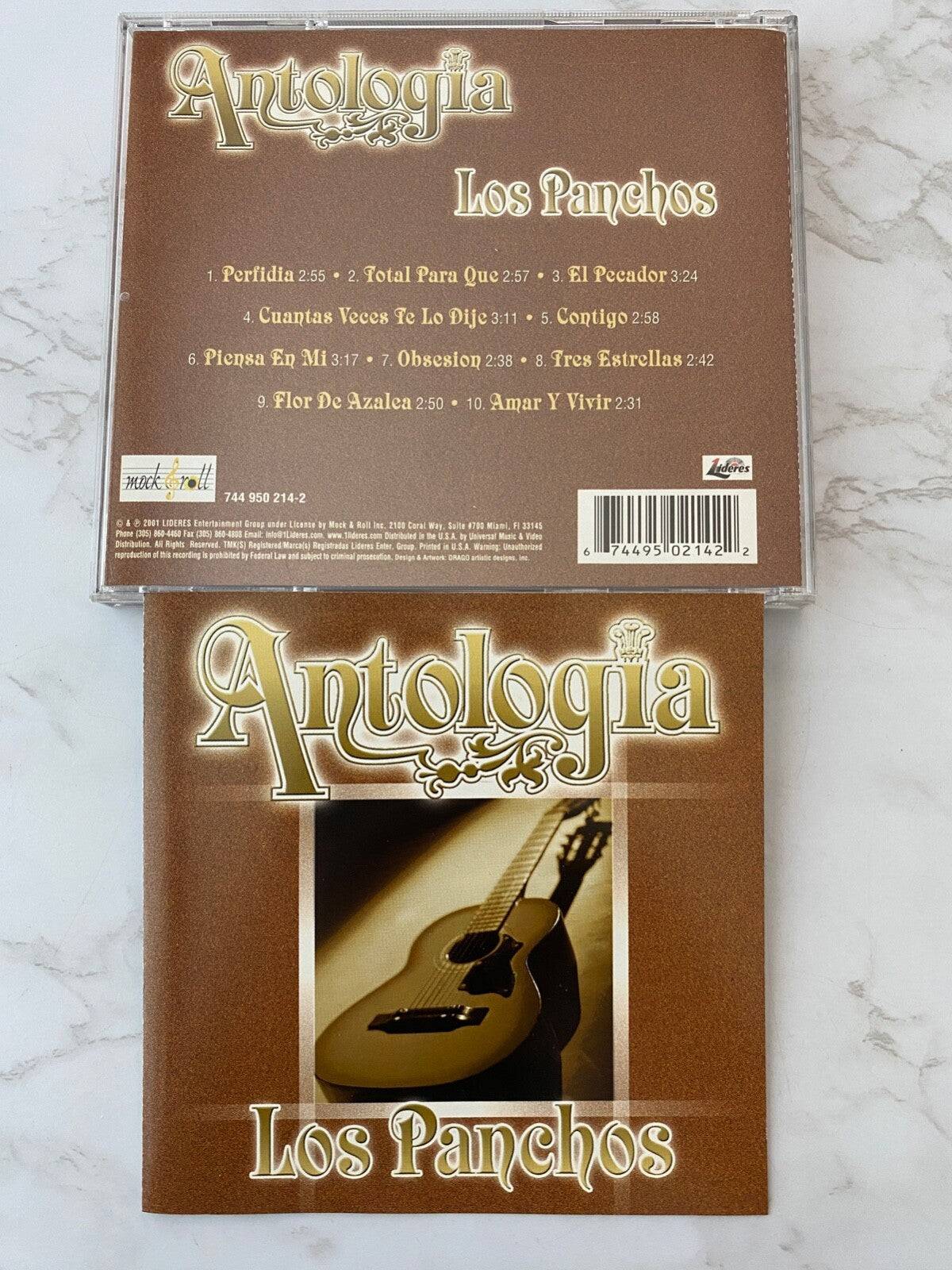 Trio Los Panchos – Antologia (2001) [ORIGINAL USA PRESS]