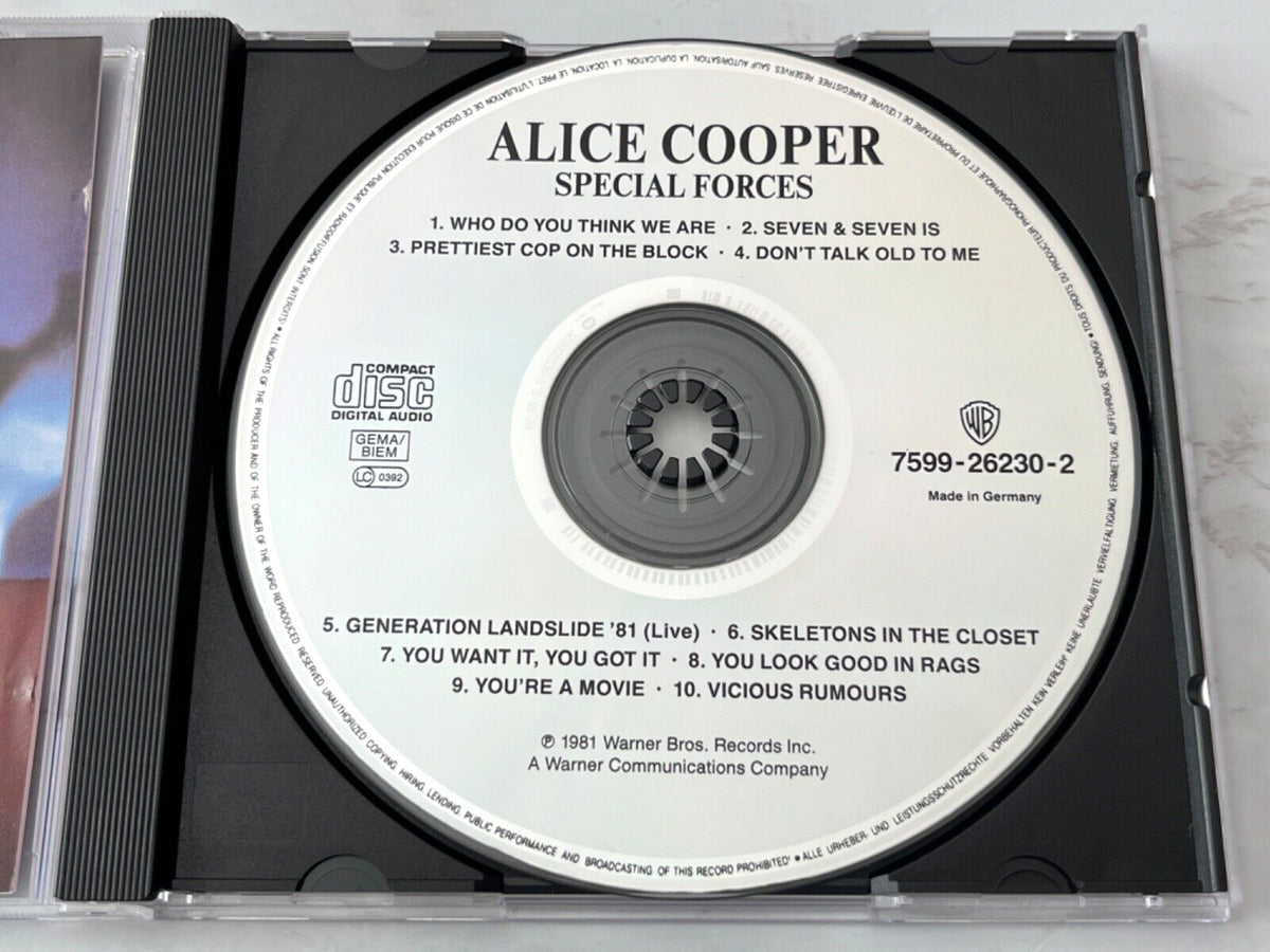 Alice Cooper – Special Forces (1999) [GERMAN PRESS]