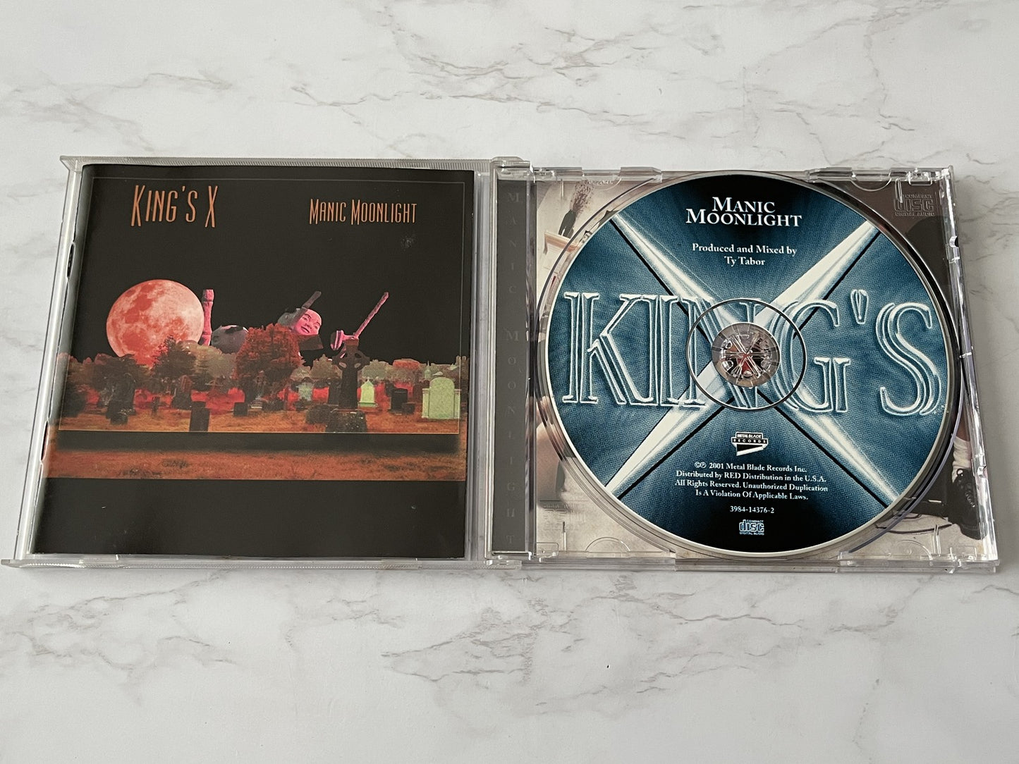 King's X – Manic Moonlight (2001) [ORIGINAL USA PRESS]