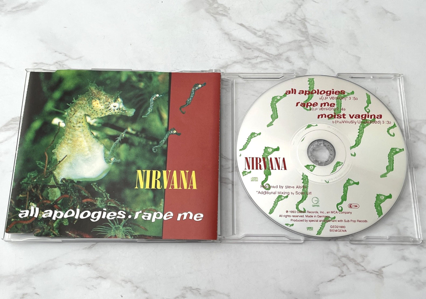 Nirvana – All Apologies Rape Me [GERMAN PRESS]