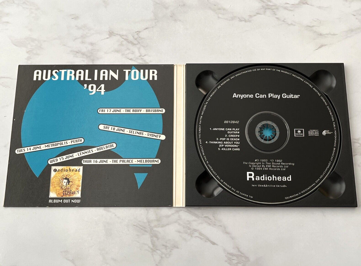 Radiohead – Anyone Can Play Guitar (Digipak, EP) (1994) [AUSTRALIA PRESS]