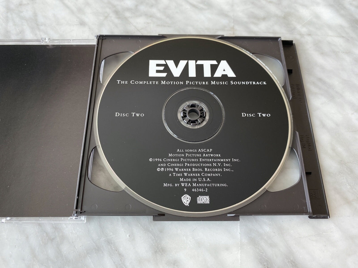 Various, Madonna – Evita Motion Picture Music Soundtrack (1996) [ORIGINAL USA PRESS]
