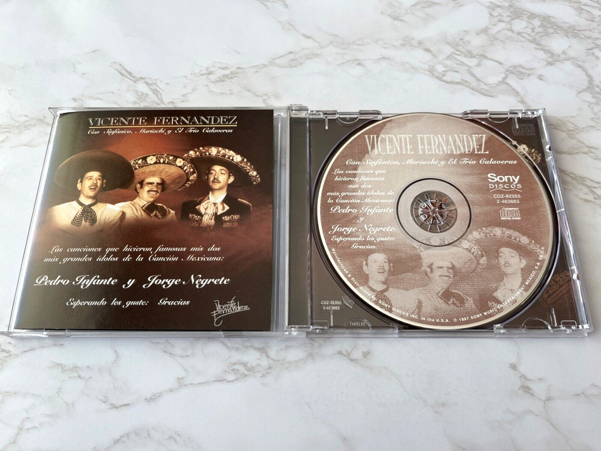 Vicente Fernandez – El Charro Mexicano (1997) [ORIGINAL USA PRESS]