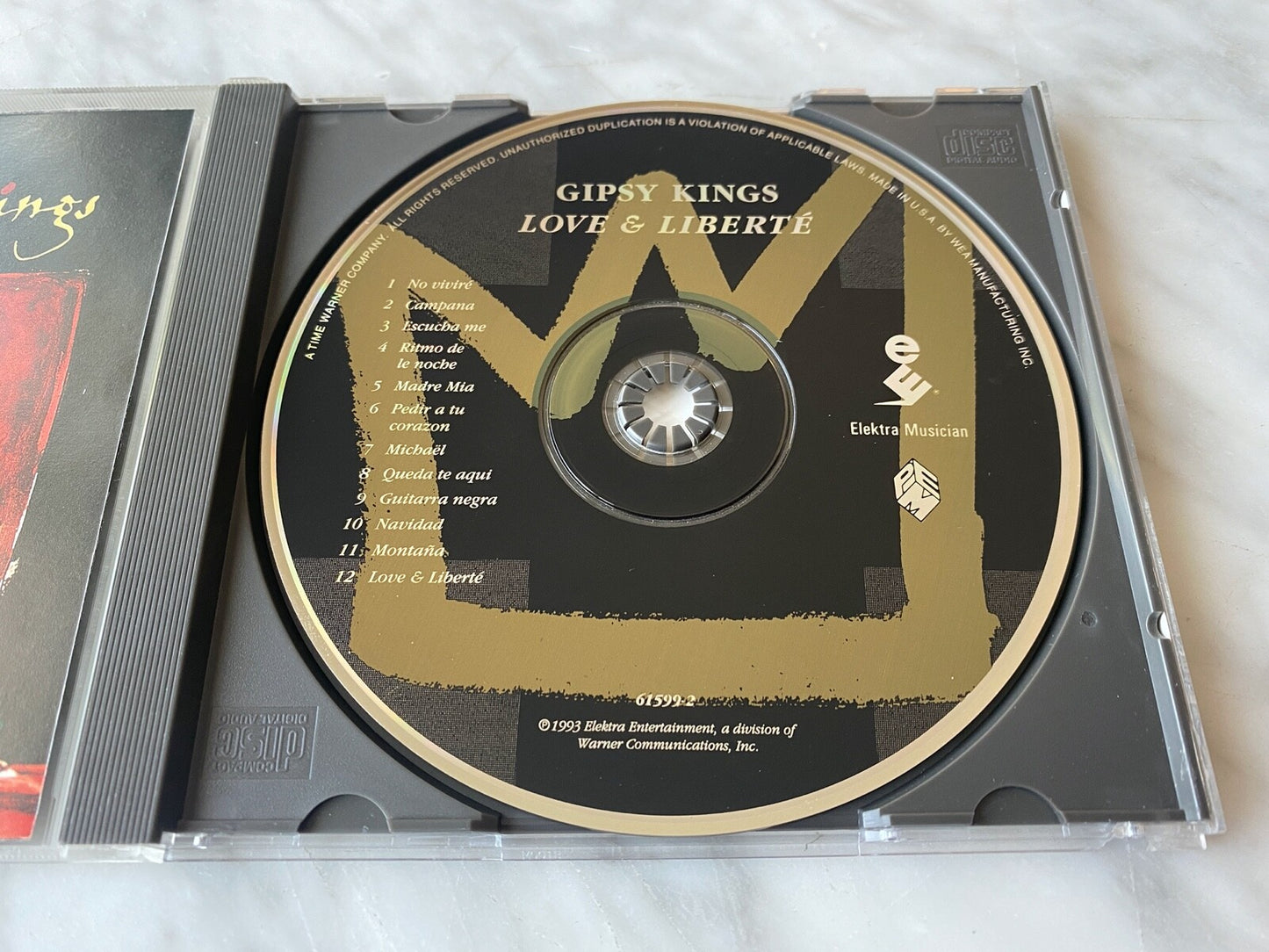 Gipsy Kings – Love & Liberte (1993) [ORIGINAL USA PRESS]