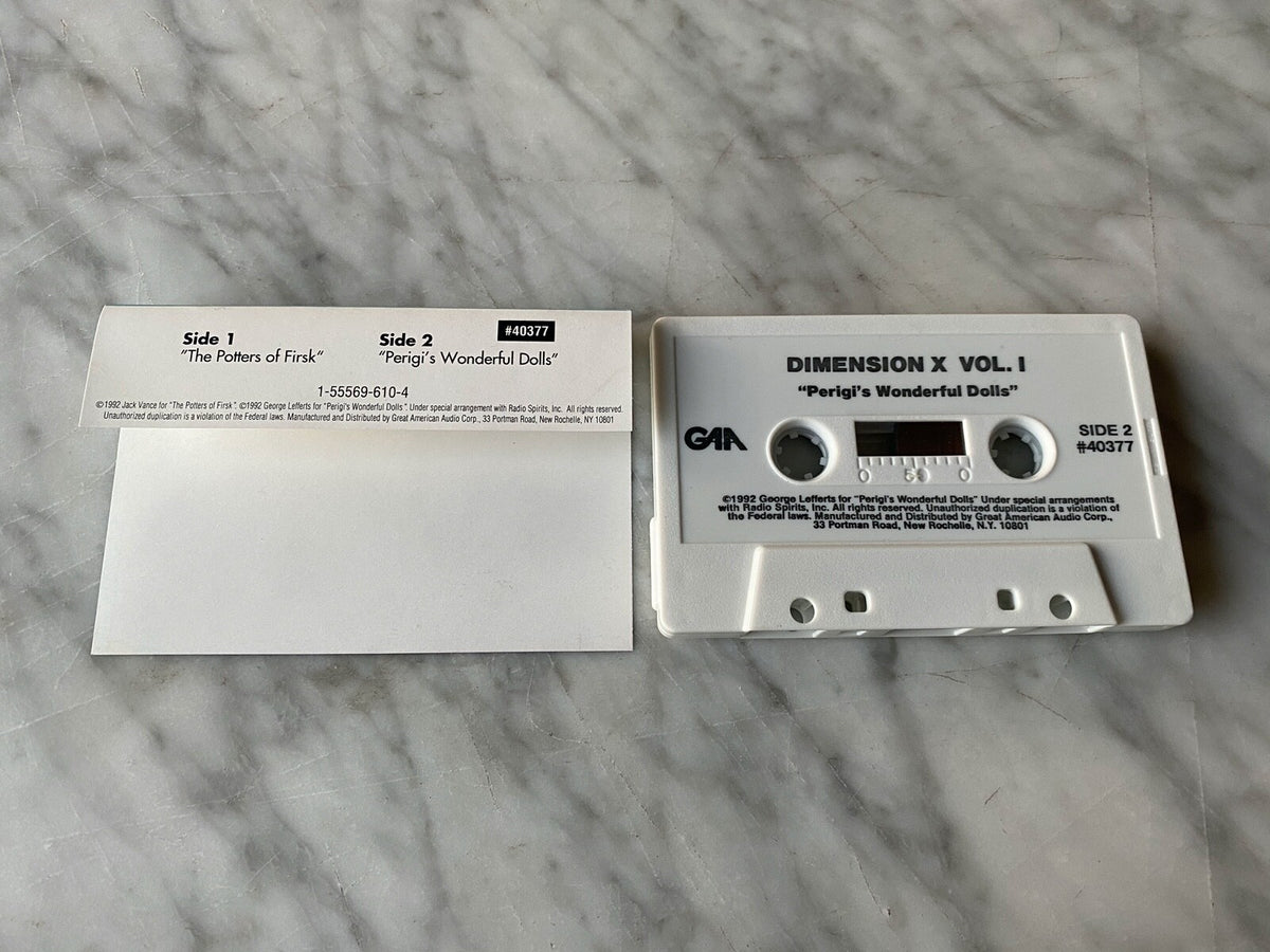 Radio Classics Dimension X Volume I (1992)