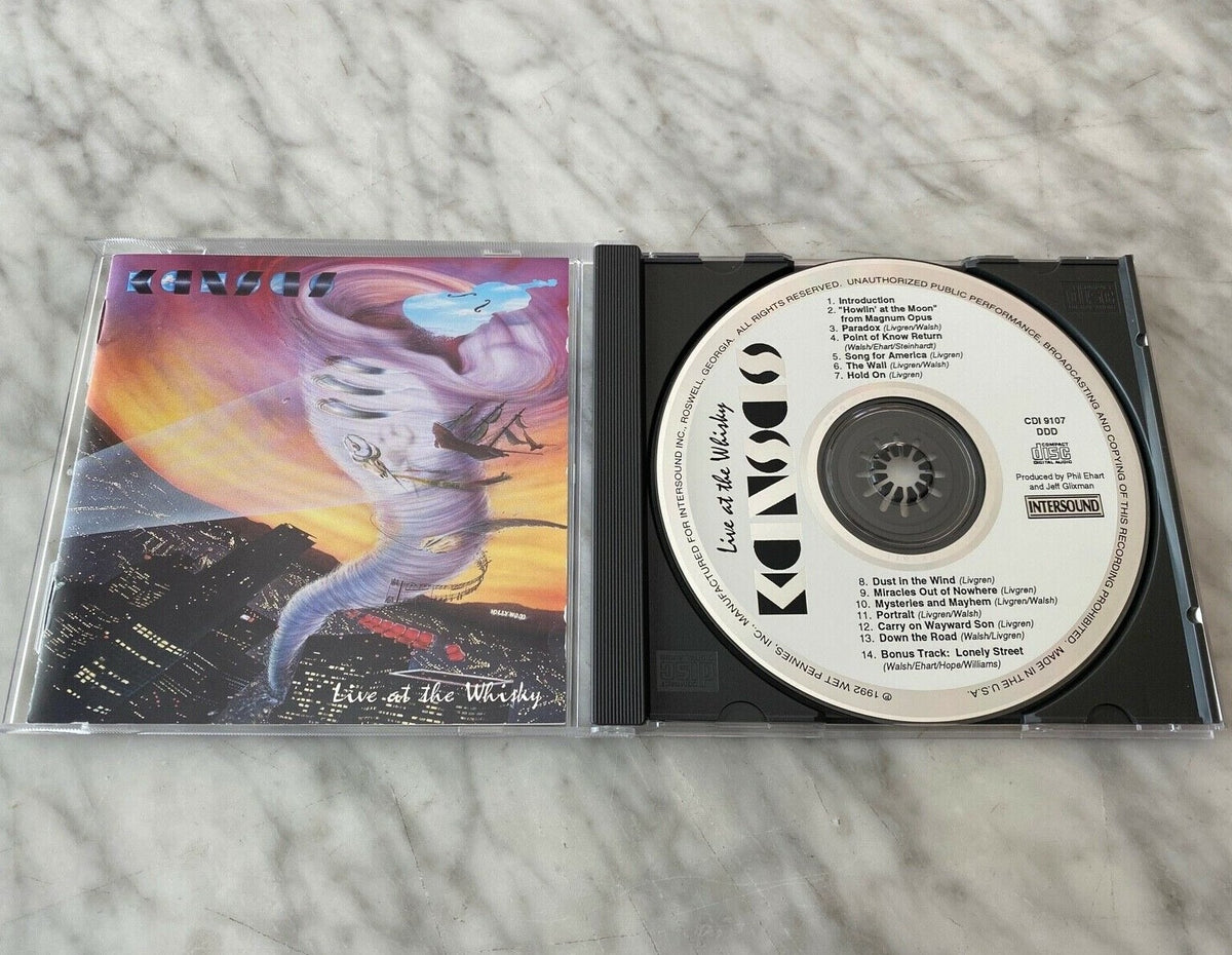 Kansas – Live at the Whisky (1992) [DISCTRONICS PRESS]