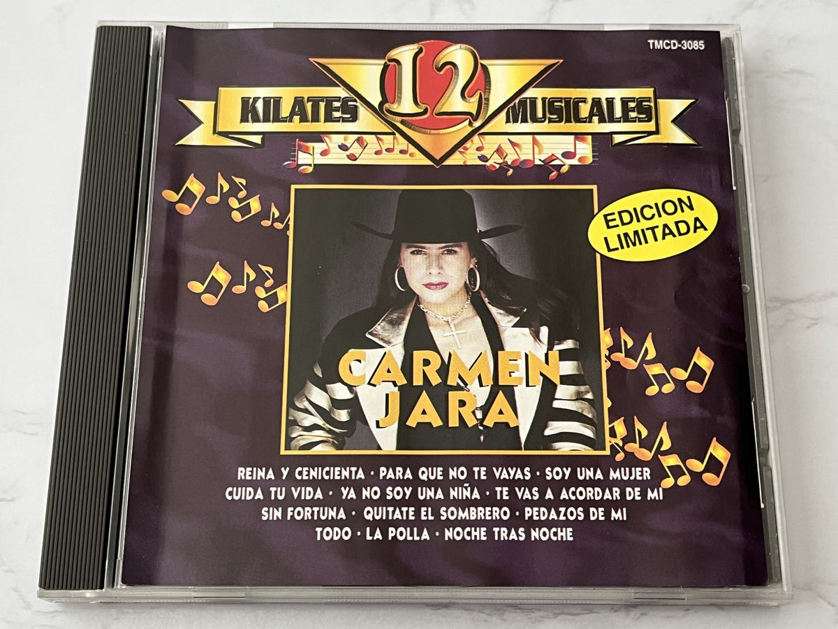 Carmen Jara – 12 Kilates Musicales (1997) [ORIGINAL USA PRESS]