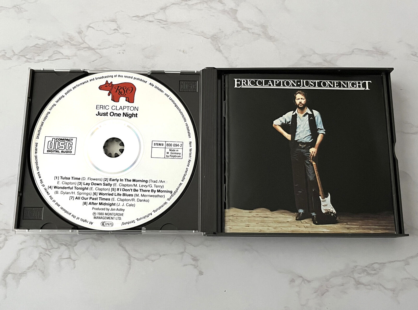 Eric Clapton – Just One Night (1984) [W GERMANY TARGET ERA]