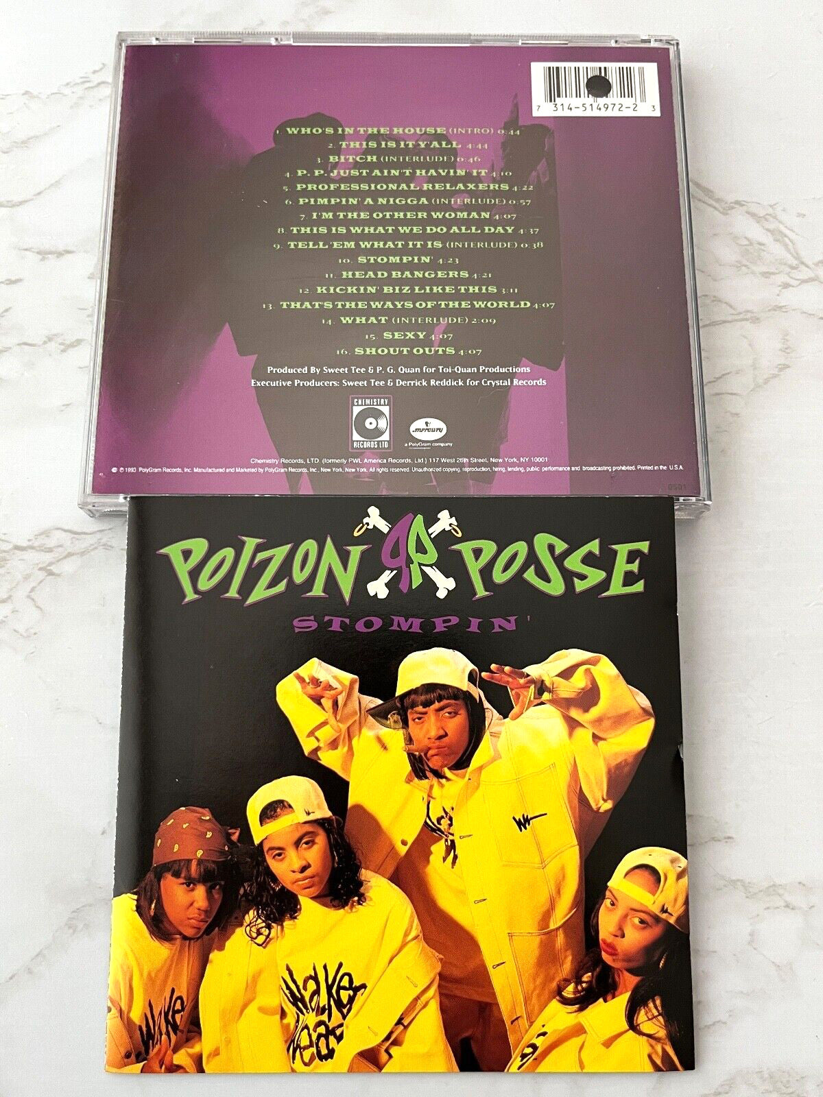 Poizon Posse – Stompin' (Promo) (1993) [ORIGINAL USA PRESS]