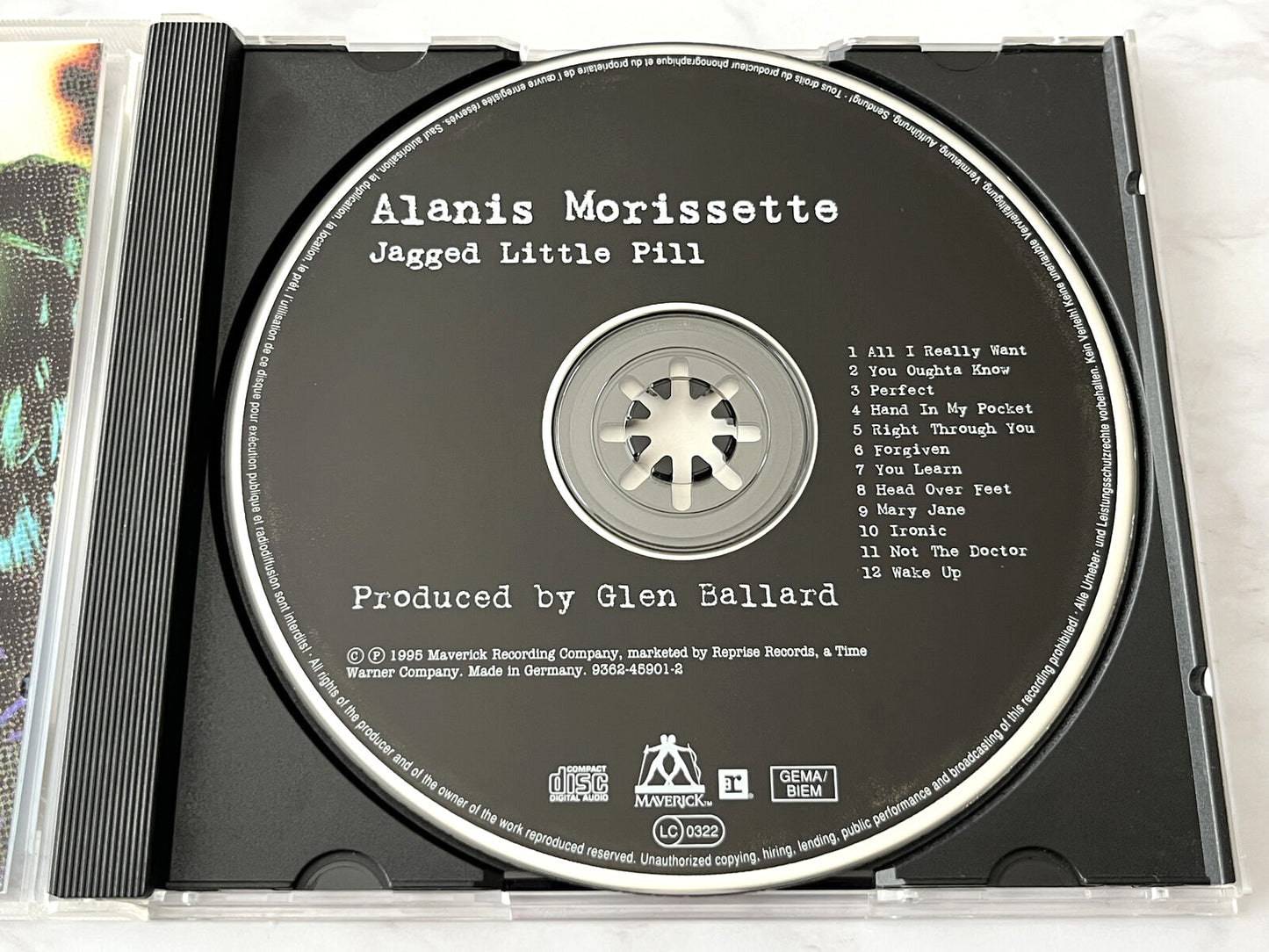 Alanis Morissette – Jagged Little Pill (1995) [GERMAN PRESS]