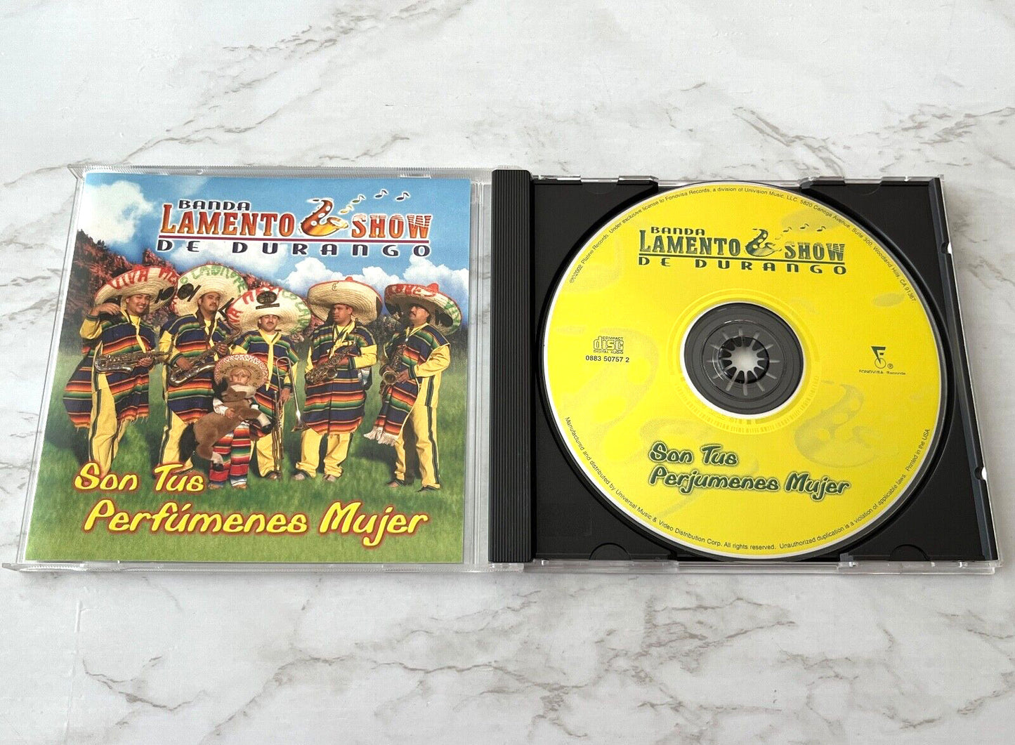 Banda Lamento Show De Durango – Son Tus Perfumenes Mujer (2002) [ORIGINAL USA PRESS]