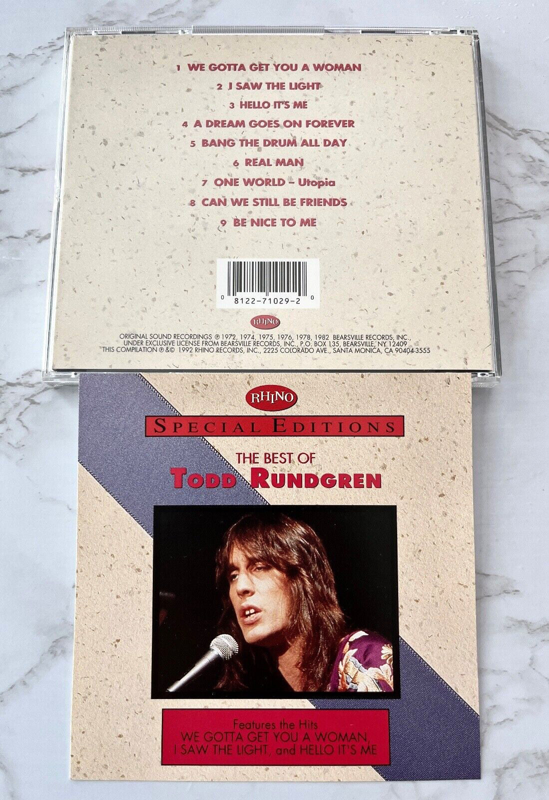 Todd Rundgren – The Best Of (1992) [ORIGINAL USA PRESS]