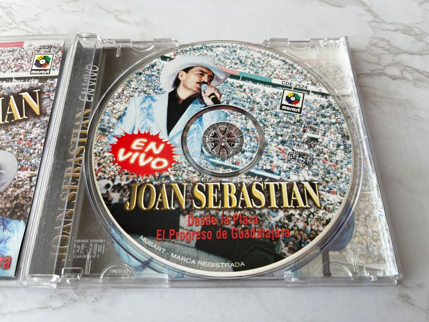 Joan Sebastian – En Vivo (2001) [ORIGINAL MEXICO PRESS]