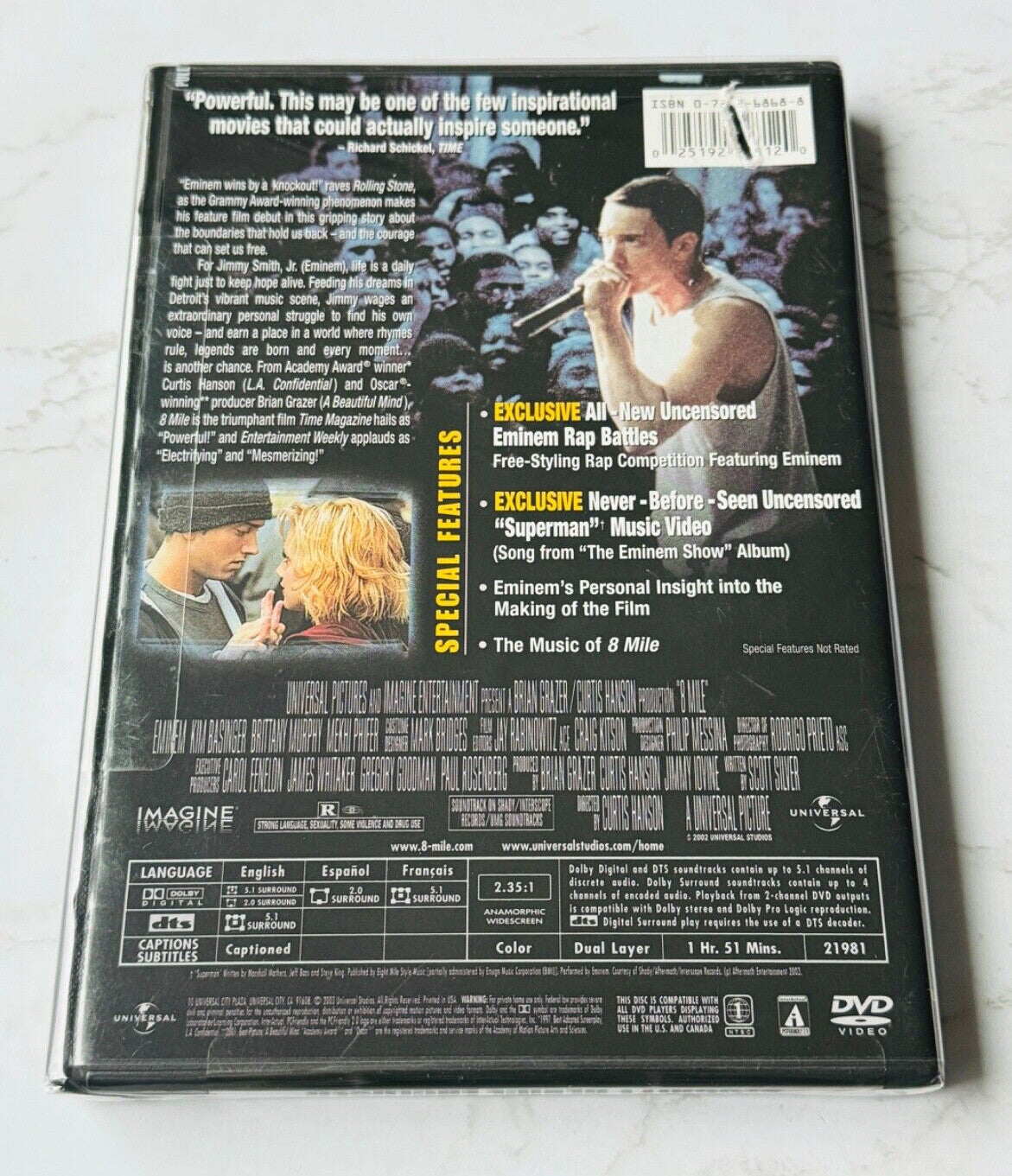 8 Mile DVD (2003)
