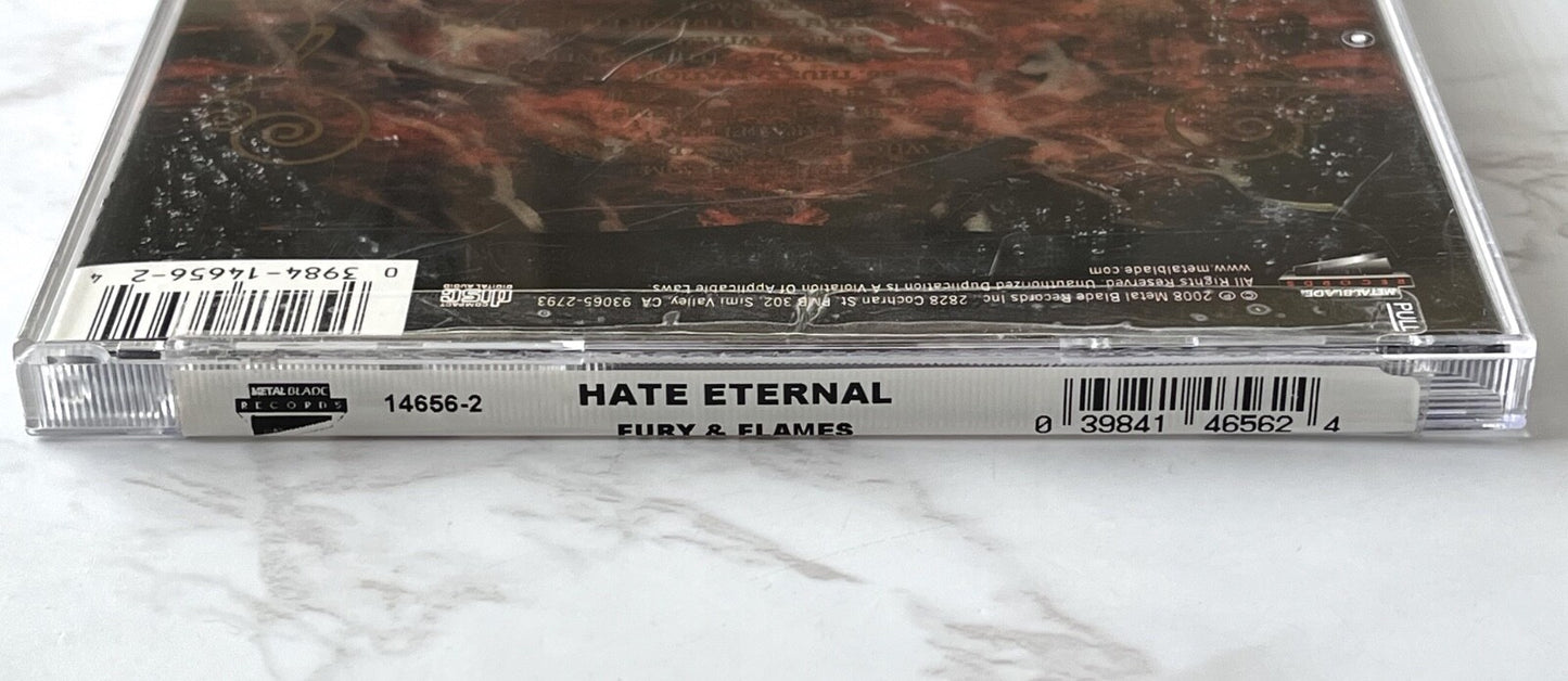 Hate Eternal – Fury & Flames (2008) [ORIGINAL USA PRESS]
