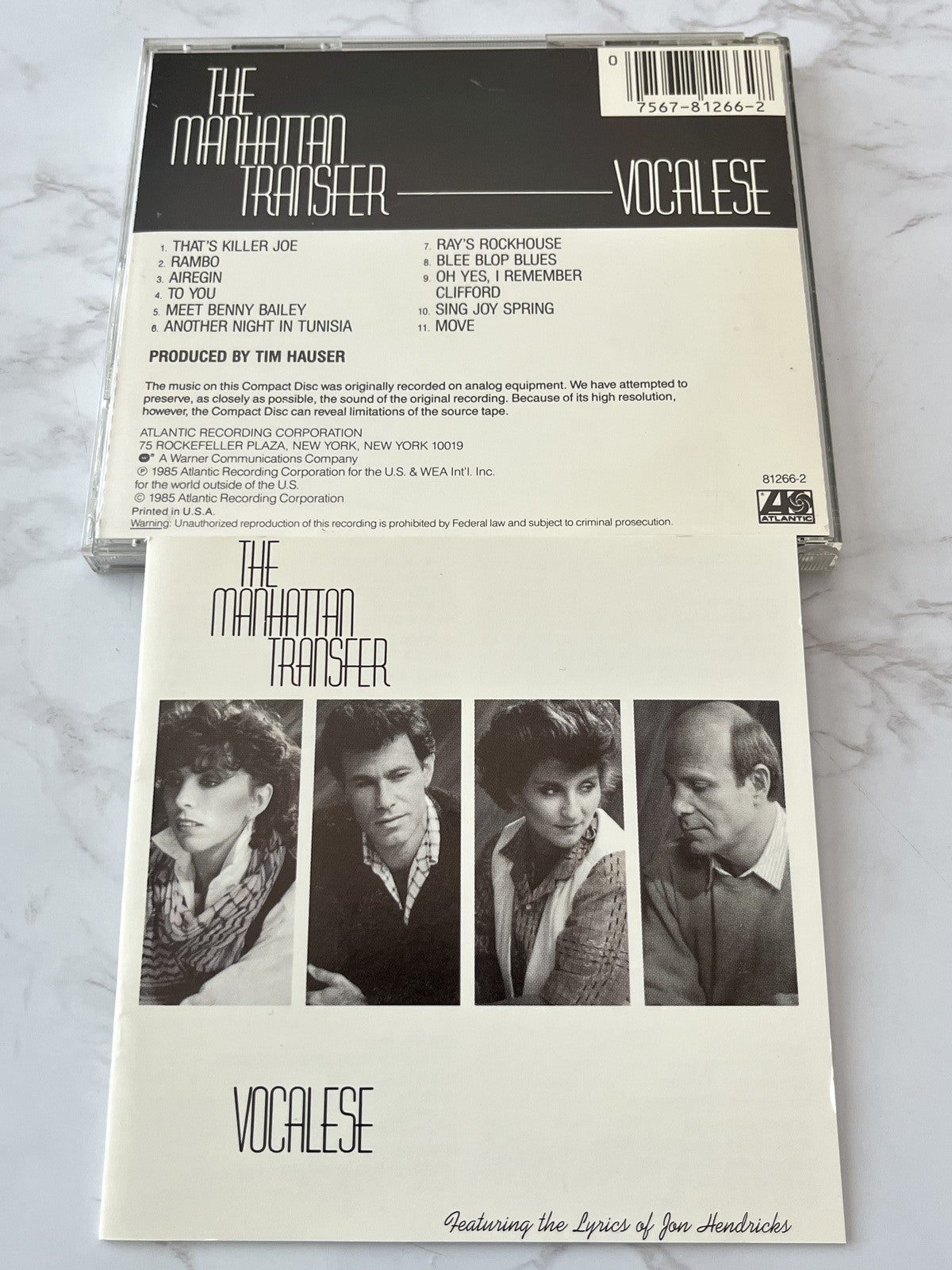 The Manhattan Transfer – Vocalese (1985) [JAPAN TARGET ERA]