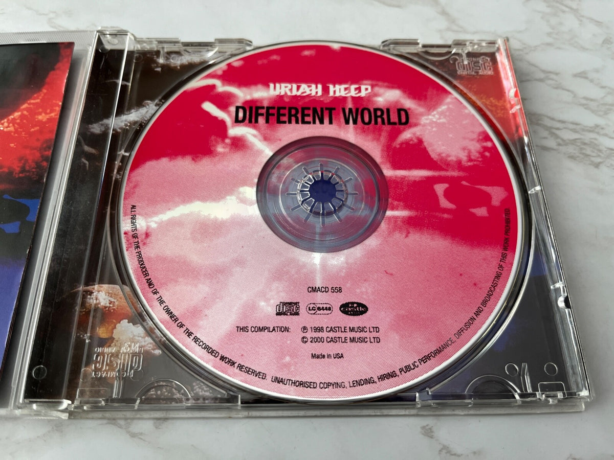 Uriah Heep – Different World (2000) [ORIGINAL USA PRESS]