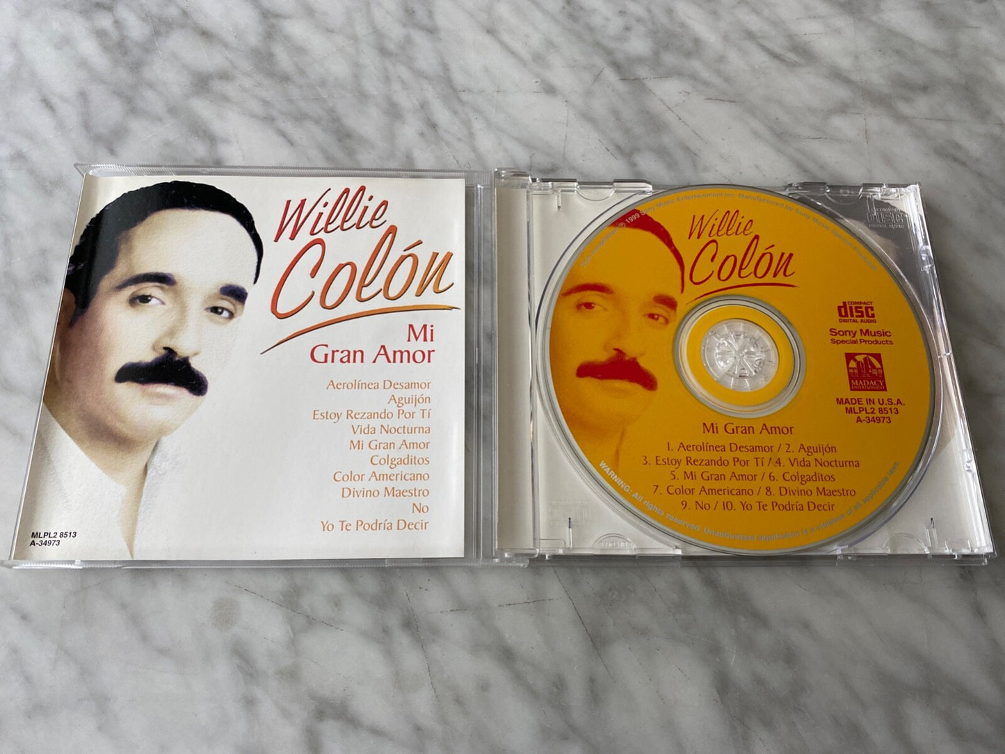 Willie Colon – Mi Gran Amor (1999) [ORIGINAL USA PRESS]