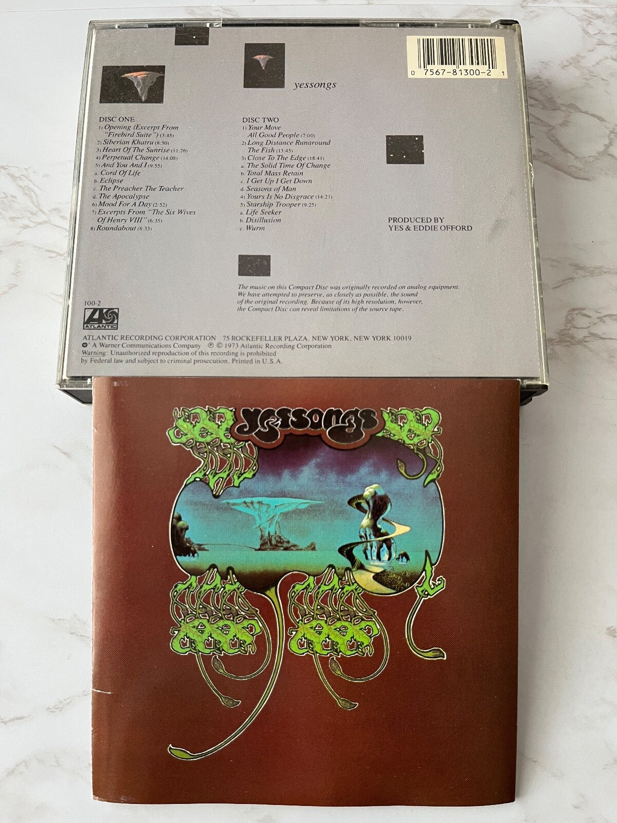 Yes – Yessongs (1987) [ORIGINAL USA PRESS]