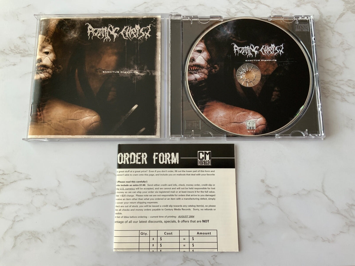 Rotting Christ – Sanctus Diavolos (2004) [ORIGINAL USA PRESS]