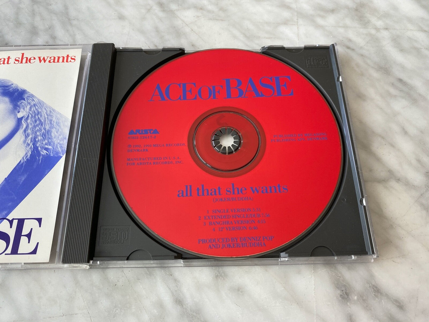 Ace of Base – All That She Wants (Maxi Single) (1993) [ORIGINAL USA PRESS]