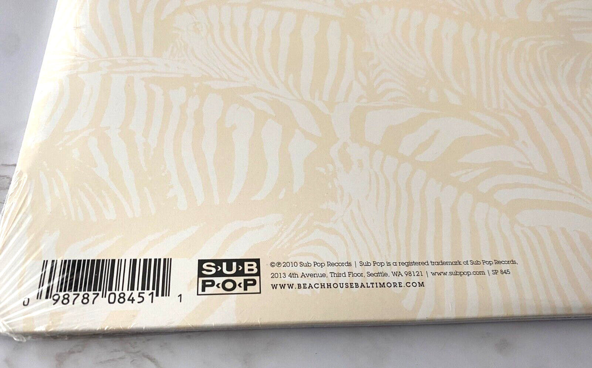 Beach House Teen Dream 2 LP/DVD SEALED! VINYL 2010 Sub Pop SP845 Silver Soul NEW