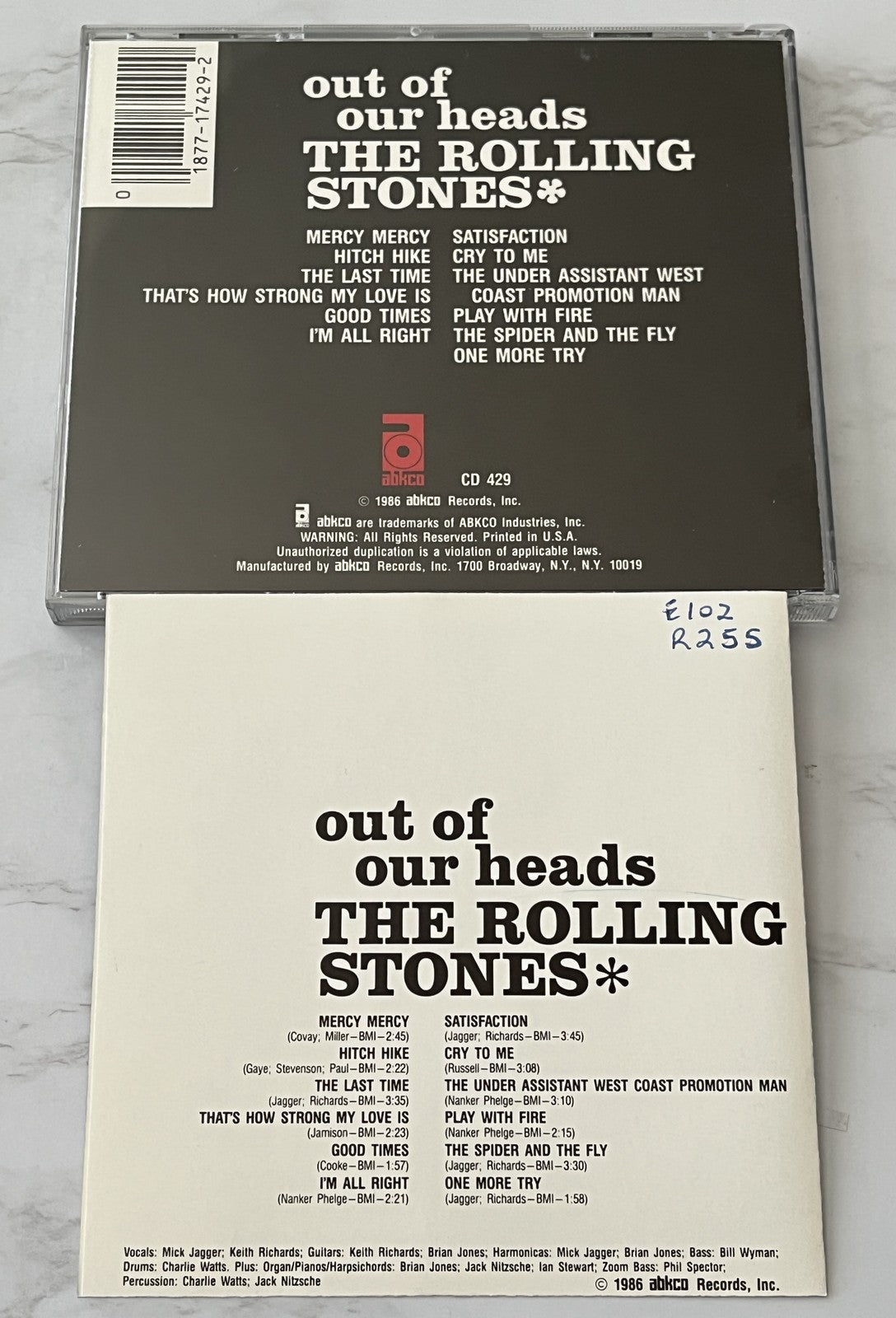 The Rolling Stones – Out Of Our Heads (1986) [W GERMANY TARGET ERA]