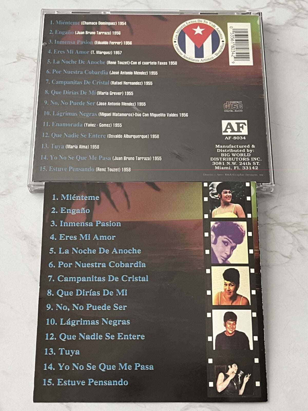 Olga Guillot – Su Vida Artistica Vol. 1 [ORIGINAL USA PRESS]