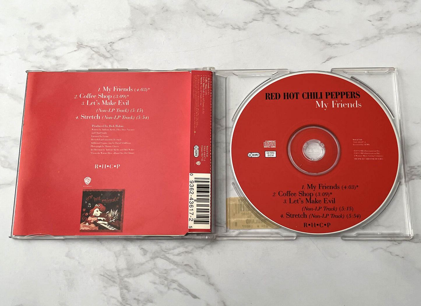 Red Hot Chili Peppers – My Friends (1995) [UK PRESS]