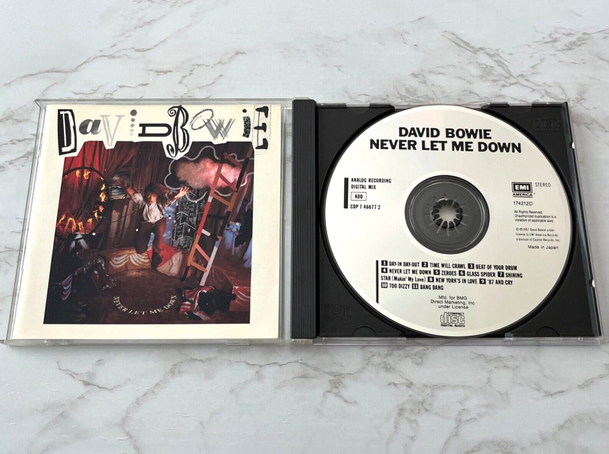 David Bowie – Never Let Me Down (1987) [JAPAN TARGET ERA]