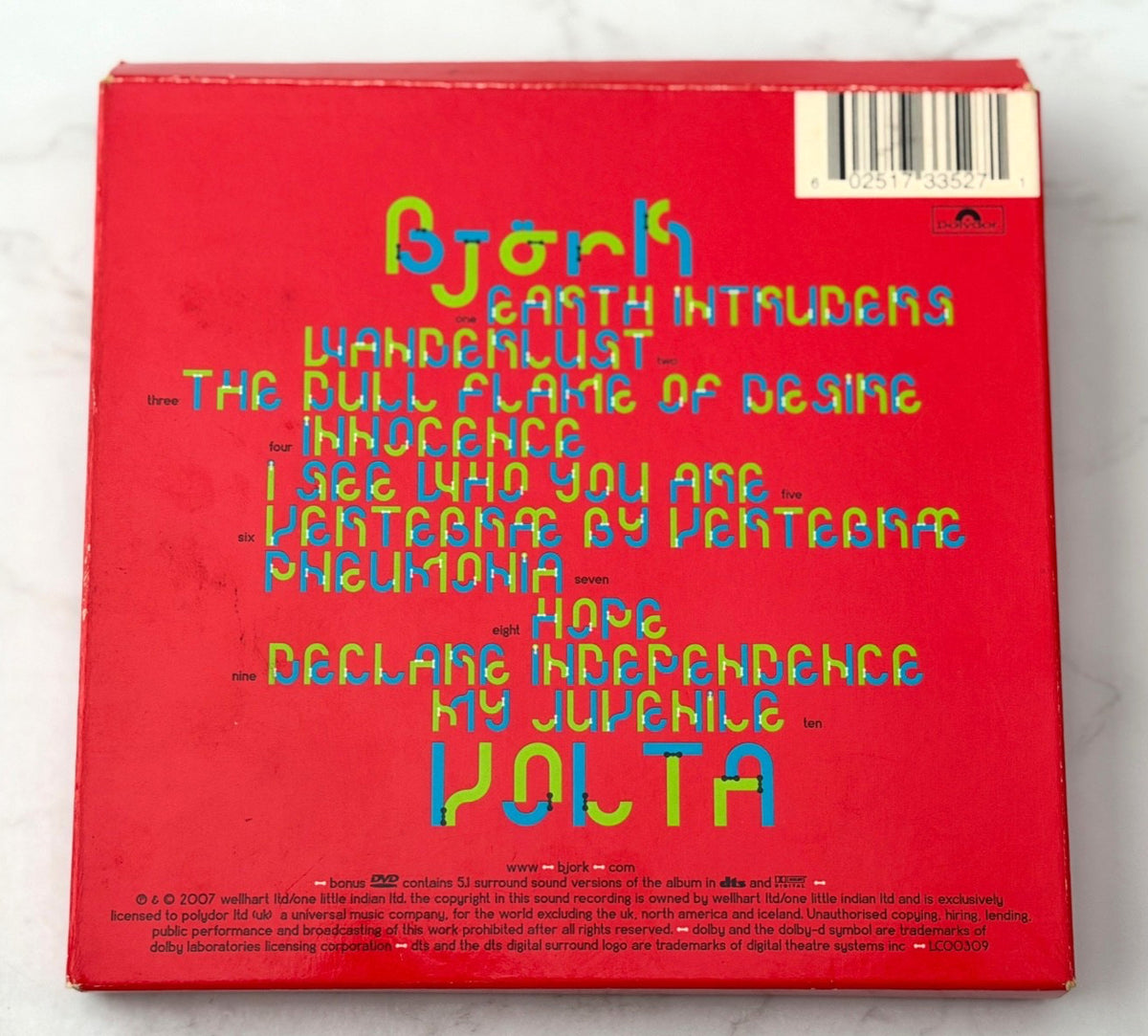 Bjork – Volta (CD/DVD) (2007)