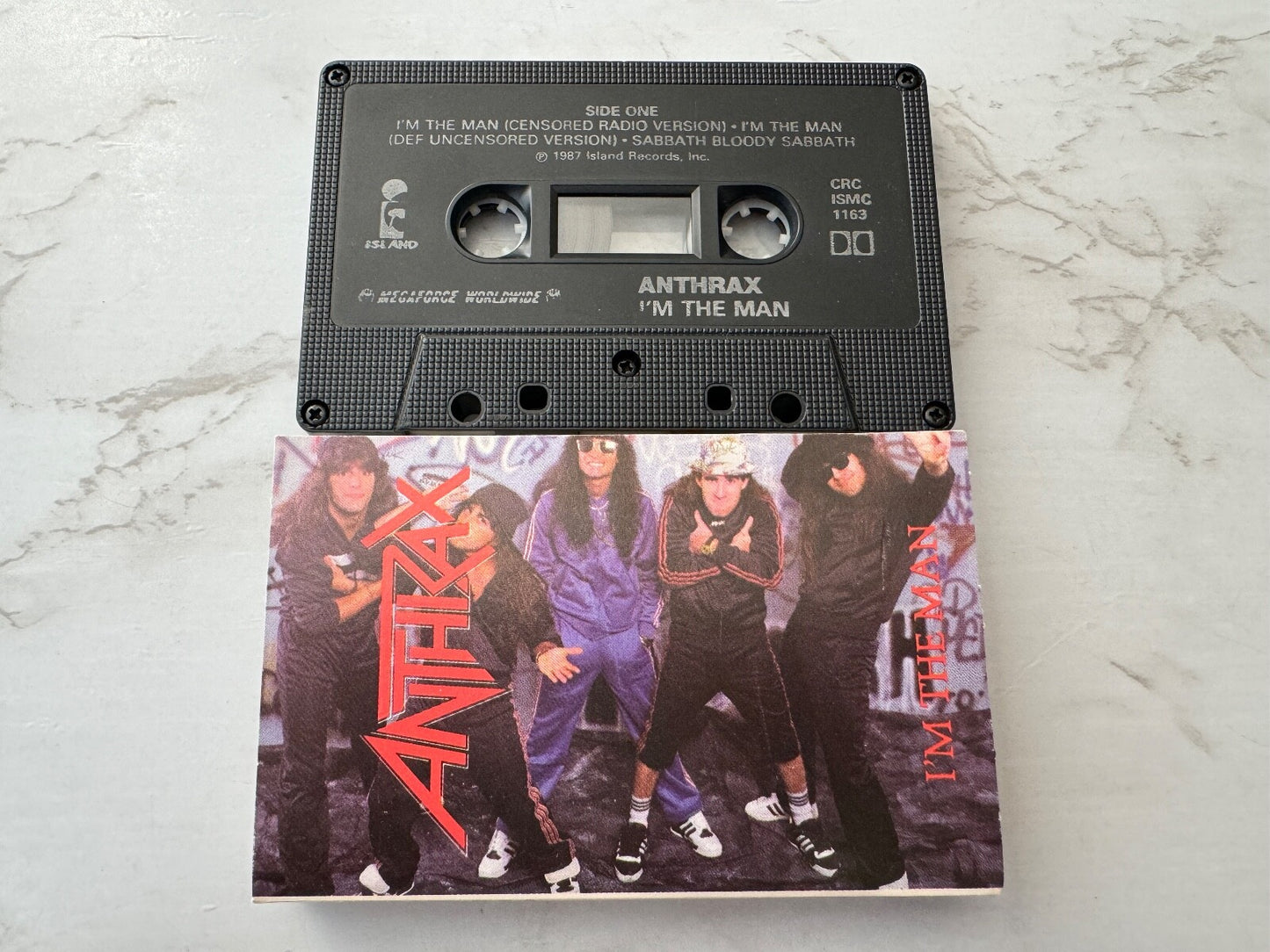 Anthrax – I'm The Man (Maxi Single) (1987) [CANADA PRESS]