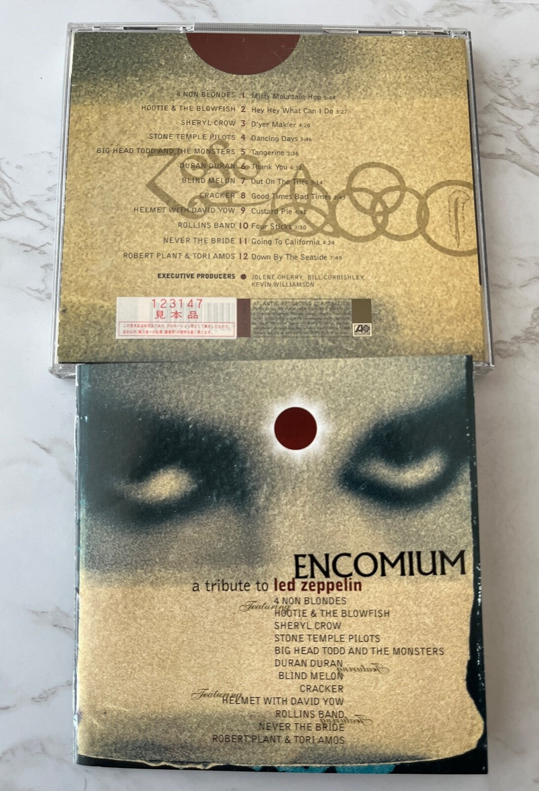 Encomium A Tribute To Led Zeppelin (Promo, OBI) (1995)
