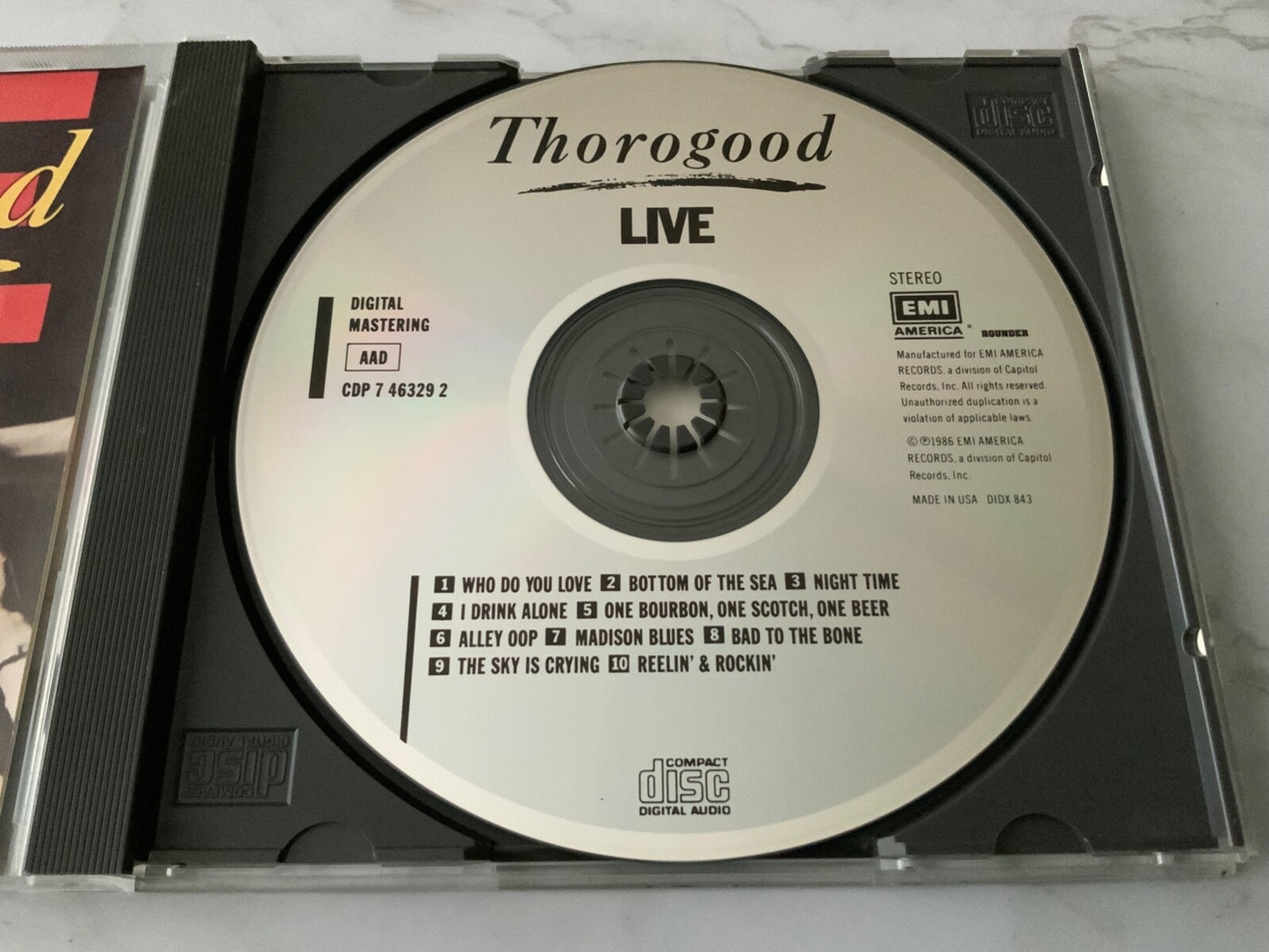 George Thorogood – Live [DADC PRESS]