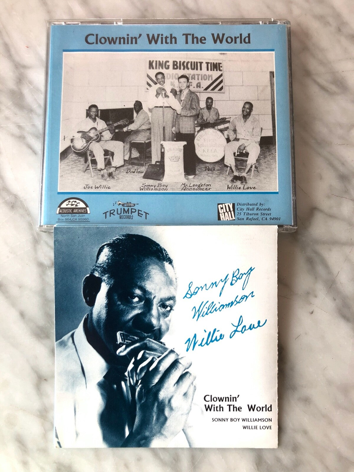 Willie Love, Sonny Boy Williamson – & Willie Love Clownin' With The World (1989)