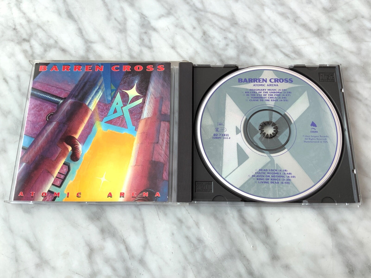 Barren Cross – Atomic Arena (1988) [CANADA PRESS]