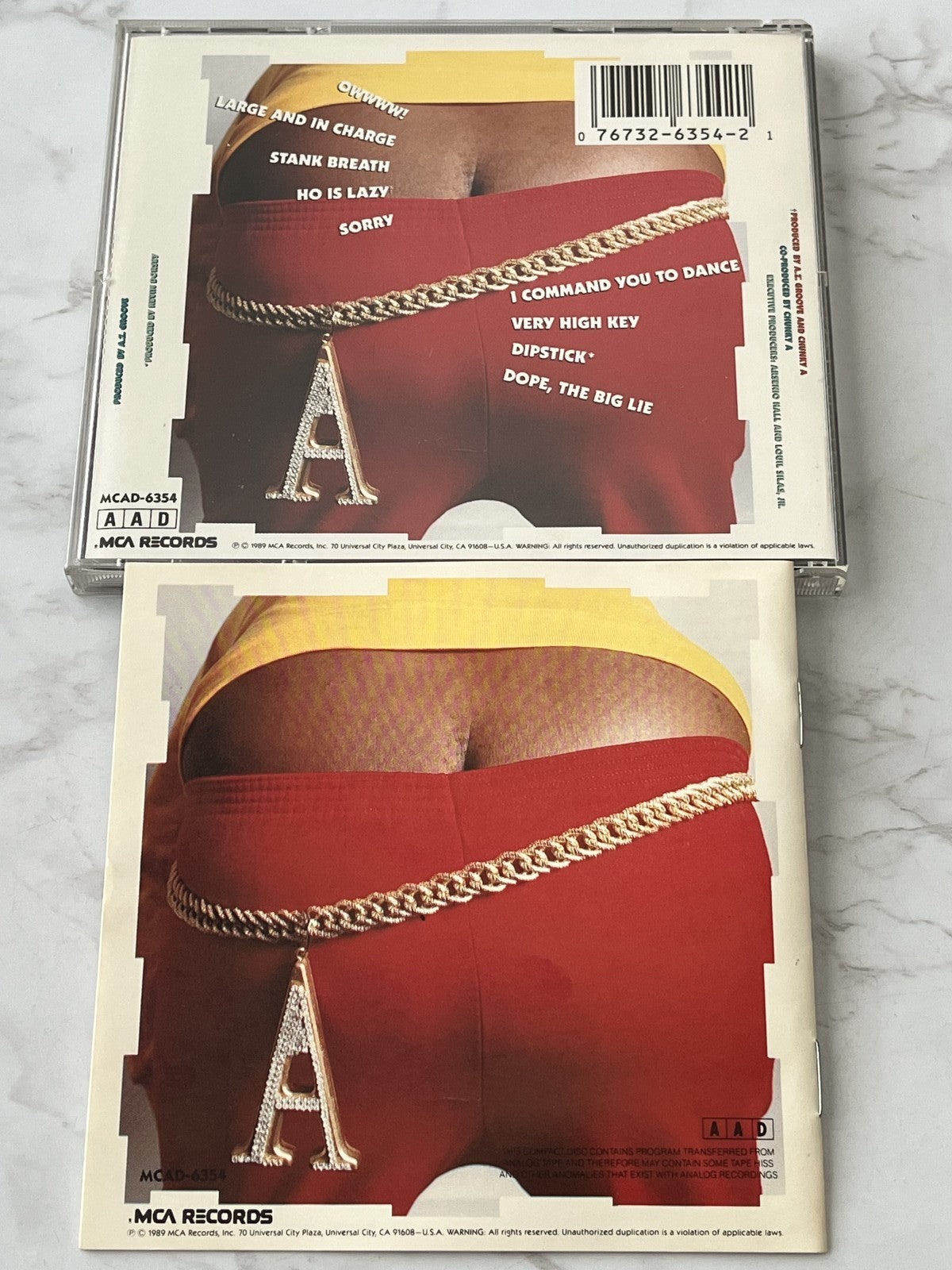 Chunky A – Large and In Charge (1989) [JVC PRESS]